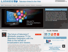 Tablet Screenshot of linkedtv.eu